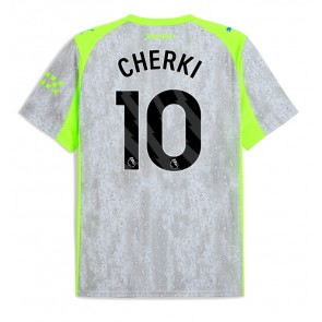 Lacne Muži Futbalové dres Manchester City Rayan Cherki #10 2025-26 Krátky Rukáv - Tretina